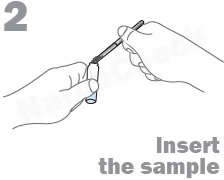 Insert the sample